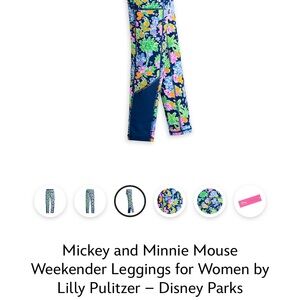 Brand new Lilly Pulitzer Disney Leggings